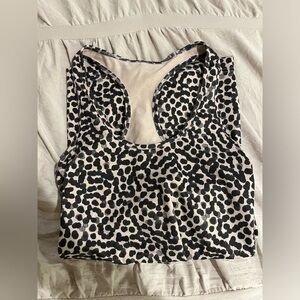 Leopard print lulu tank